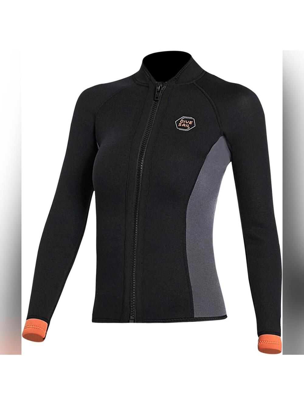 NWT Dive & Sail Women's 3mm Neoprene Scuba Snorkeling Wetsuit Jacket, Medium